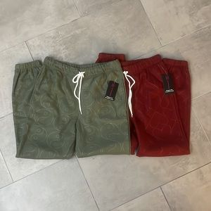 bundle of 2 no boundaries patterned sweatpants